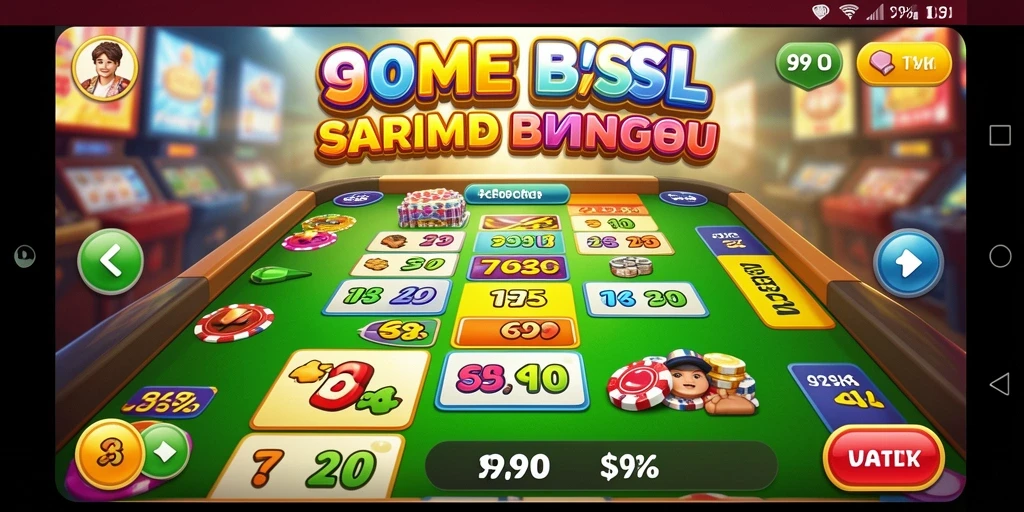 Screenshot 99SL menunjukkan pengalaman bermain Bingo yang seru dan interaktif.