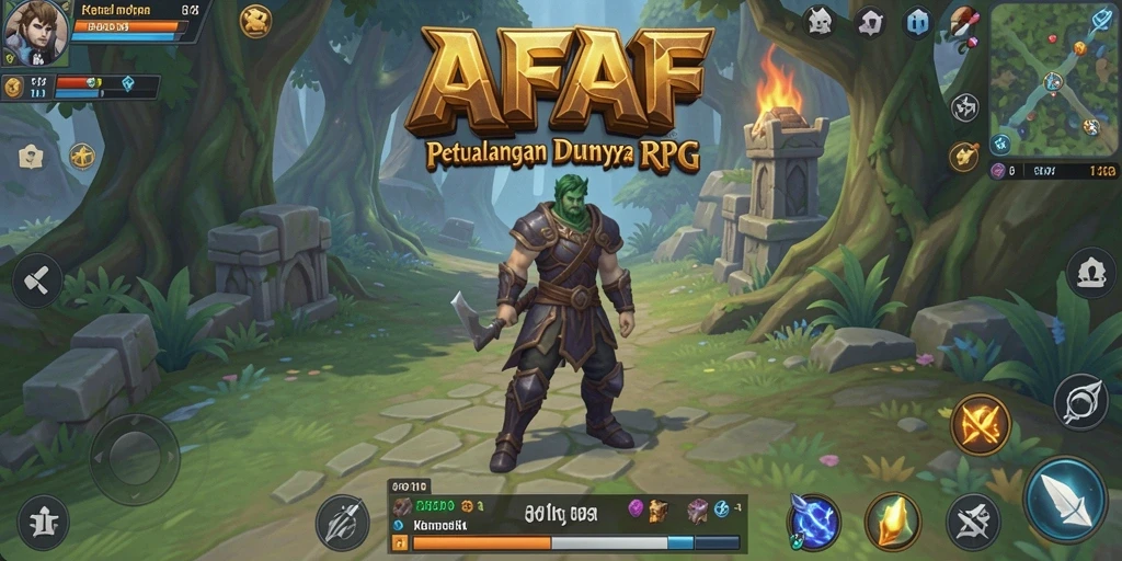 Tangkapan layar gameplay AFAF menampilkan pertarungan seru dan grafis yang memukau.