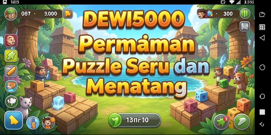 DEWI5000 menampilkan gameplay Puzzle yang menantang dan seru.