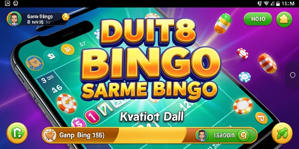 Gameplay seru dan interaktif dari permainan Bingo DUIT8.