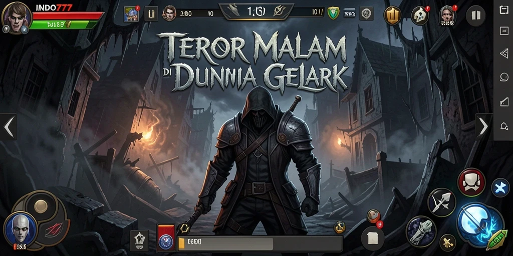 Tampilan gameplay INDO777 yang mencekam dan menakutkan.
