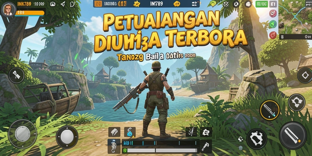 Tangkapan layar gameplay INK789 yang menampilkan eksplorasi dunia terbuka yang menakjubkan.