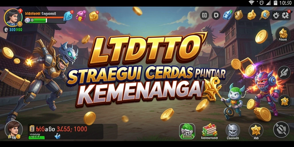 Screenshot LTDTOTO menampilkan gameplay strategi yang intens.
