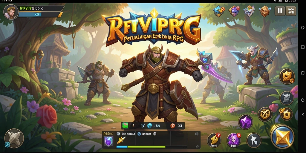Tampilan gameplay RPVIP8 yang menegangkan dan penuh aksi.