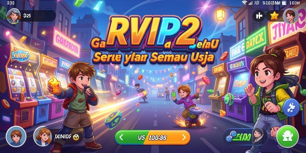 Screenshot menampilkan aksi gameplay seru dari RVIP2.