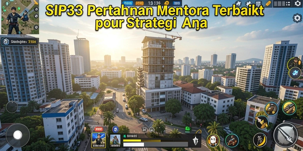Gameplay seru dan penuh strategi di SIP33 menunjukkan pertahanan menara yang intens.