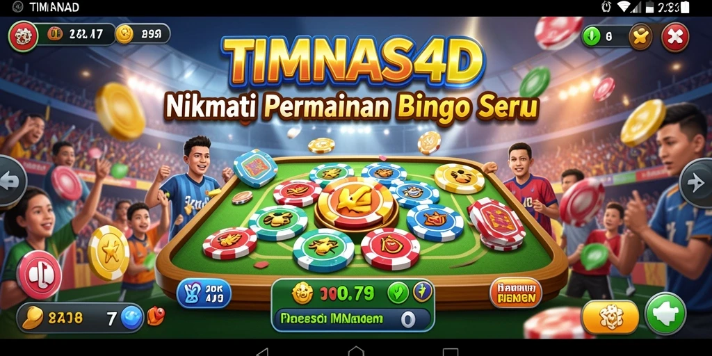 Tampilan gameplay Bingo yang memukau di TIMNAS4D.