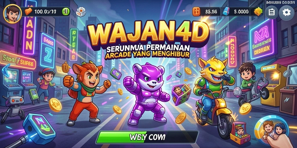 Tampilan gameplay seru dari WAJAN4D saat menaklukkan level.